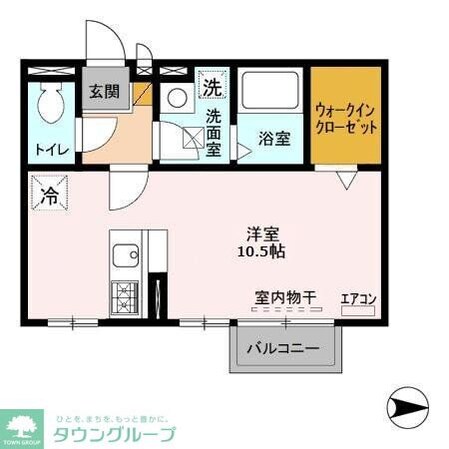 モナリエ古ヶ崎IIの物件間取画像